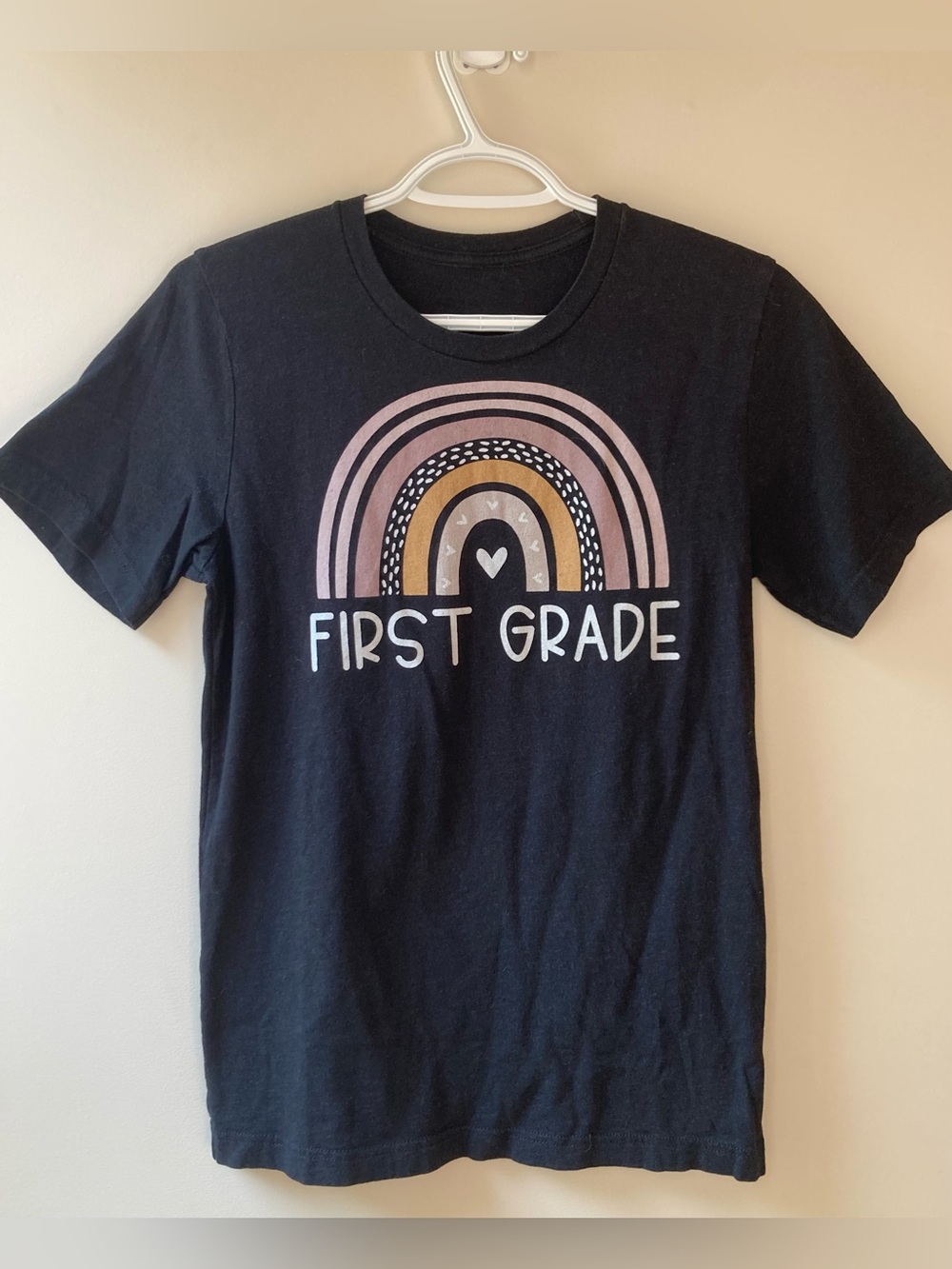 First Grade Teacher Rainbow T-Shirt